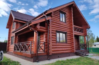 Заказать рубленный дом Сямженский лес